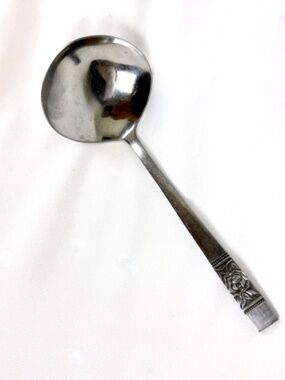 Vintage National Stainless Steel Laureen Gravy Ladle Korea